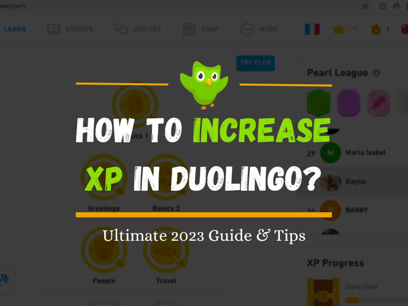 How to Increase XP in Duolingo full guide