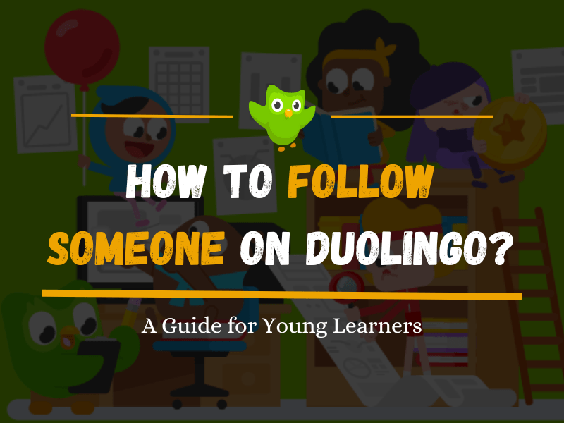 How to follow someone on Duolingo?