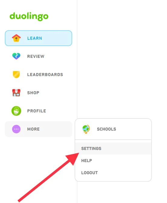 Ways to Remove a Duolingo Course : Remove the Duolingo Course on the Web