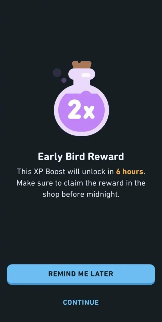 Can you get double double XP in Duolingo?