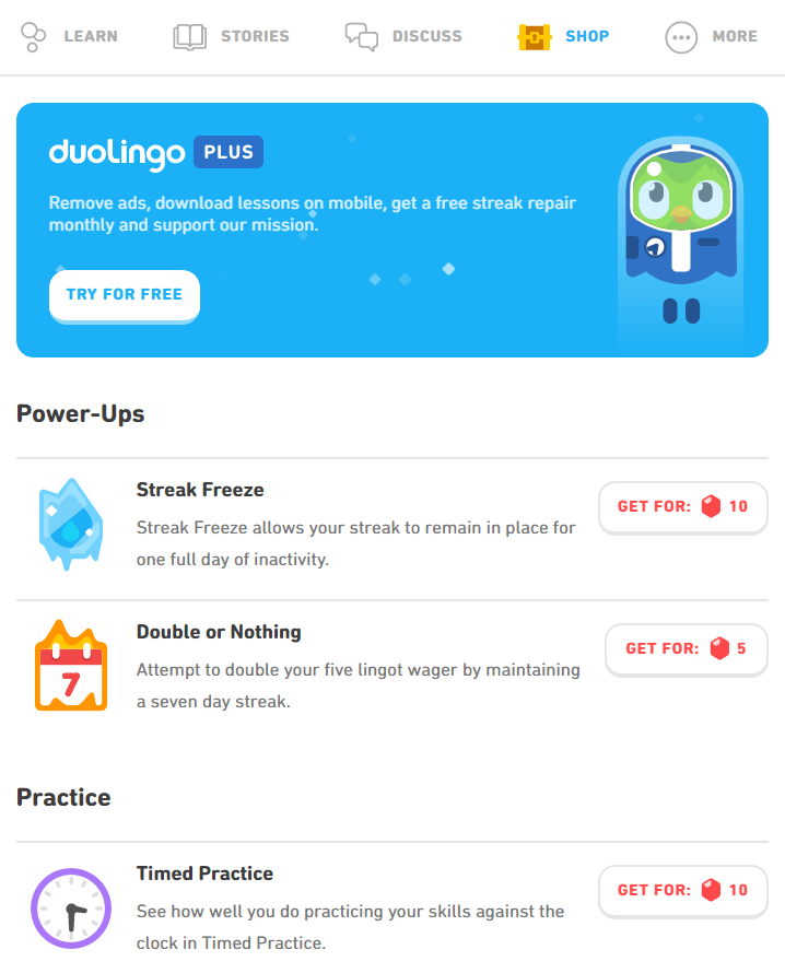 What Can You Buy with Lingots in Duolingo?