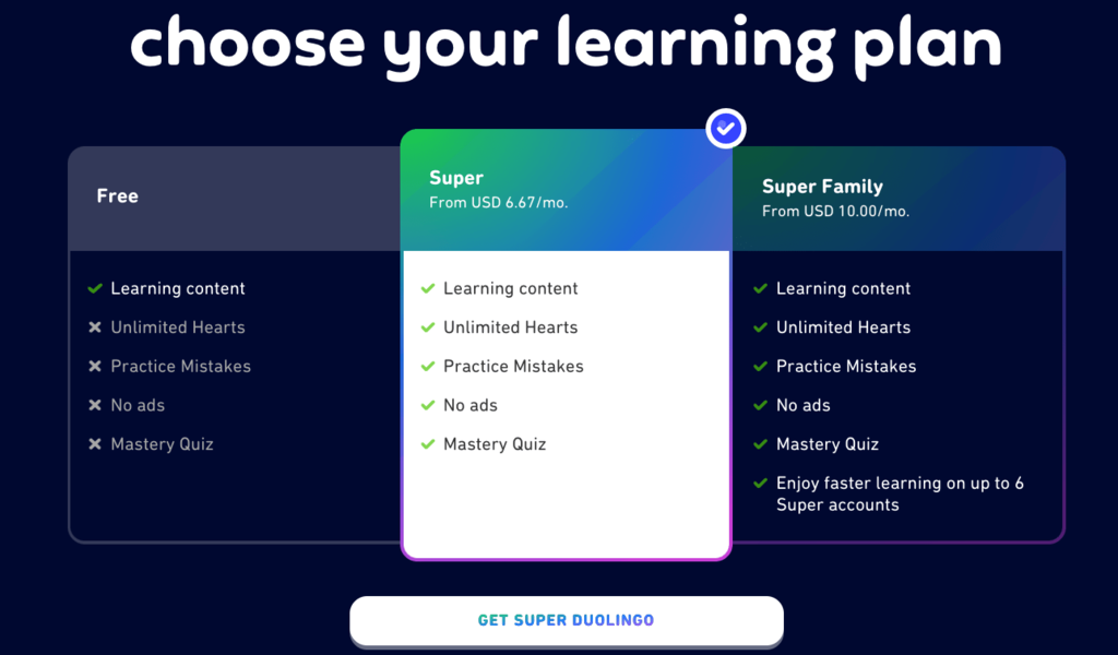 Why Is Duolingo Super Preview for Free Learners?