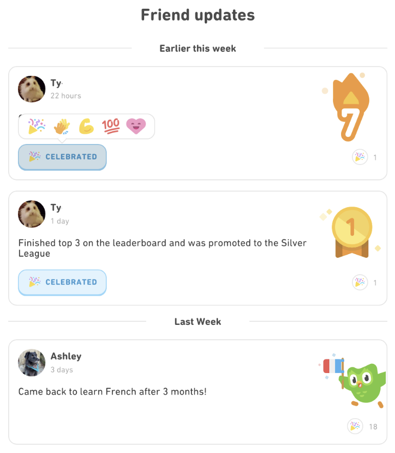 help others to Get Crowns on Duolingo