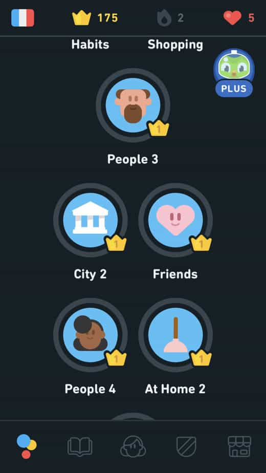 Tips to earn Crown on duolingo